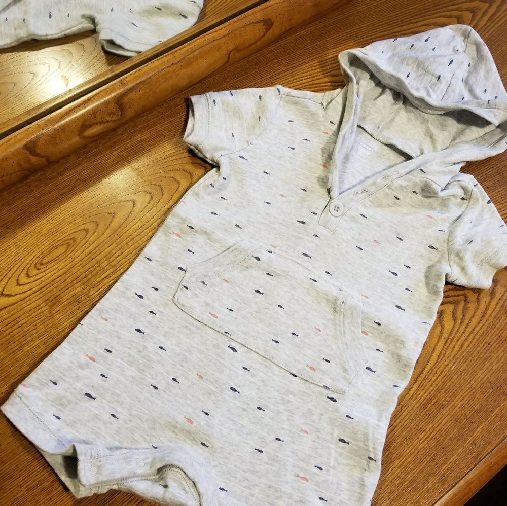 Old Navy hooded playsuit