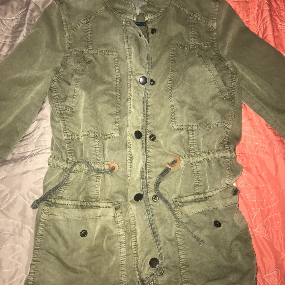 Army green Hinge jacket