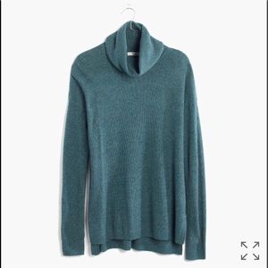 NWT Madewell ribbed turtleneck in BLACK