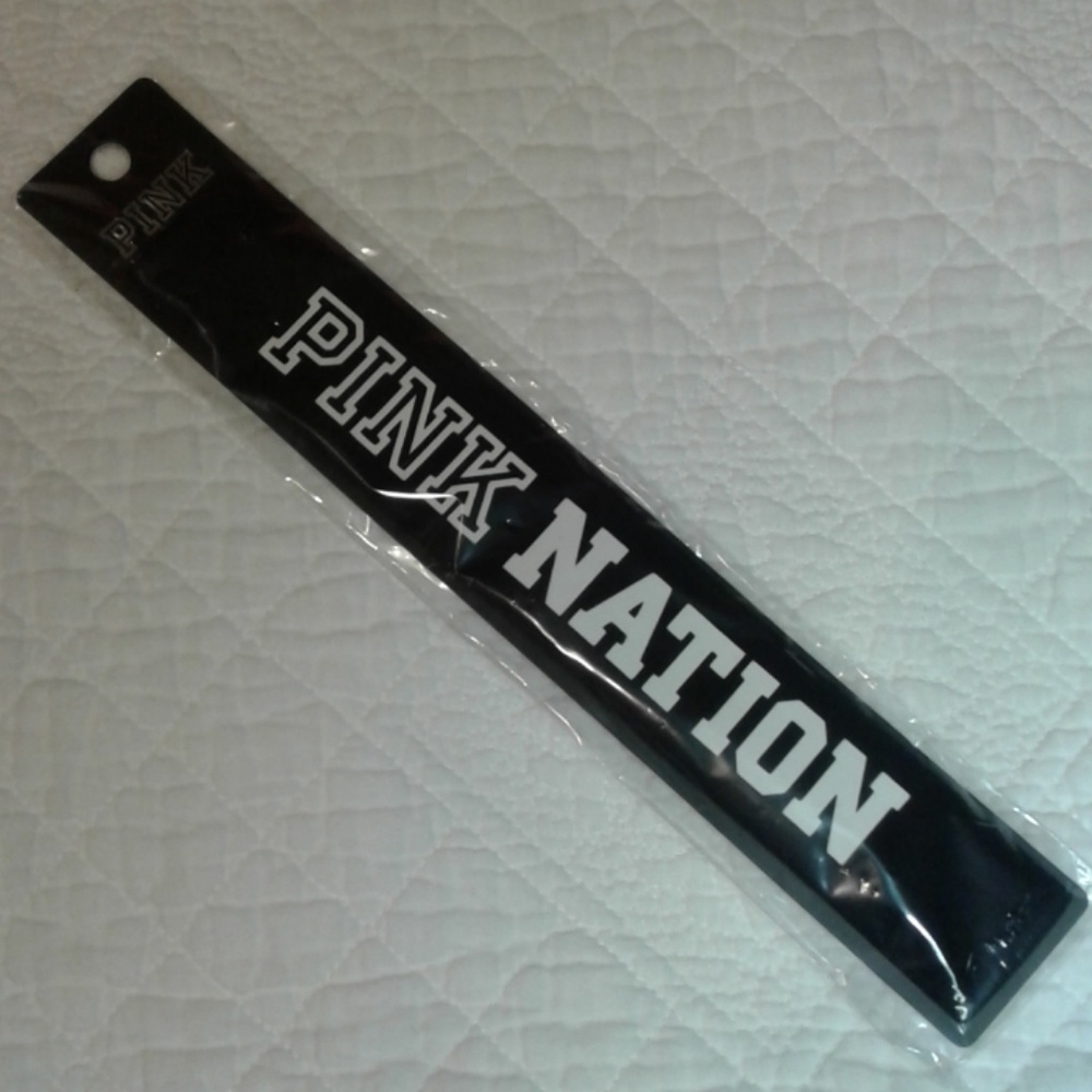 PINK NATION Victoria's Secret PINK black headband