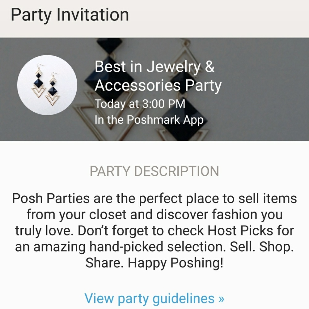 Best in Jewelry & Accessories Party!!