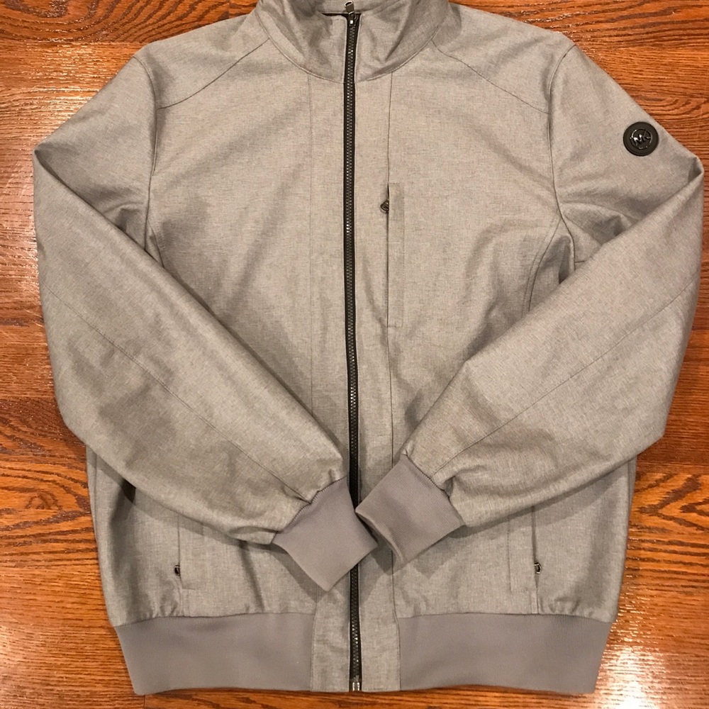 Michael Kors Berlin Mens Jacket gray size Large