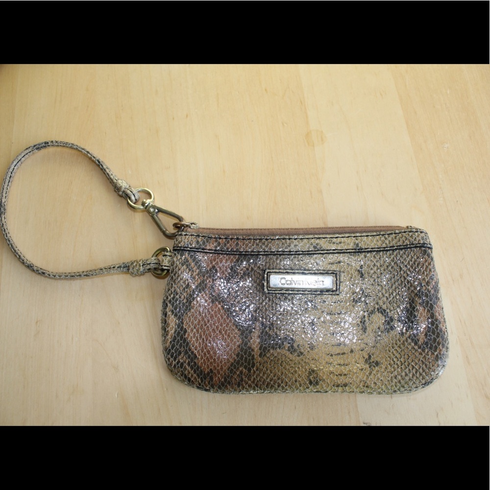 Calvin Klein wristlet