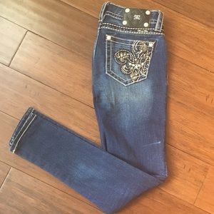 Miss me signature rise skinny jeans Sz 25