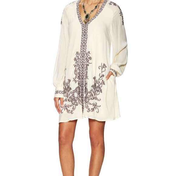 Free People Dresses & Skirts - free people hearts in heaven embroidered dress