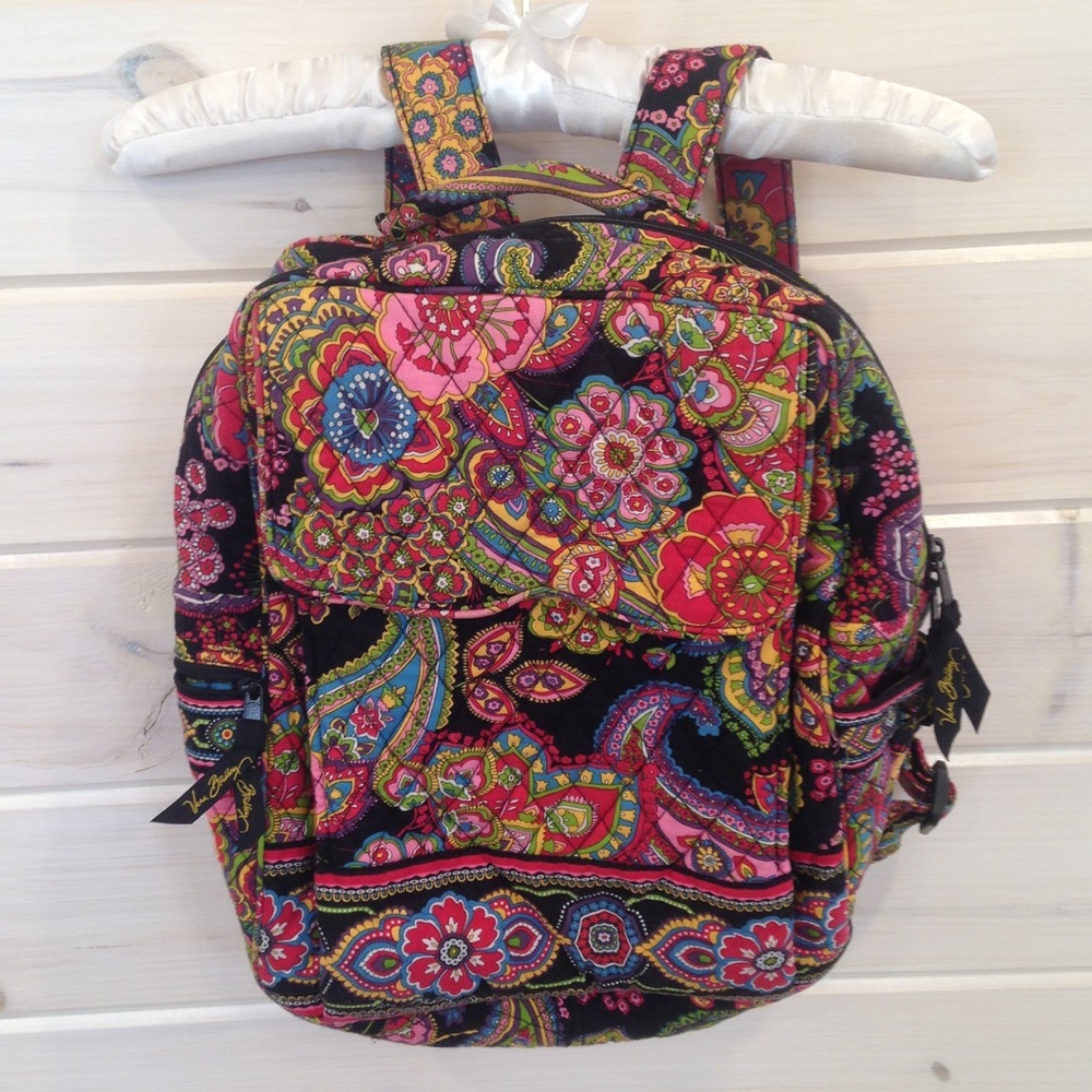 Vera Bradley Quilted Floral Backpack