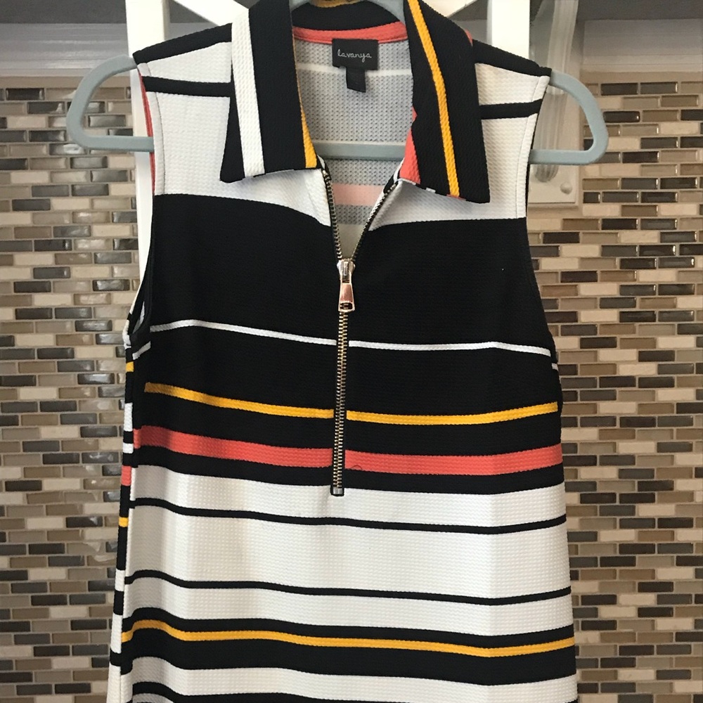 Flattering Striped Tunic