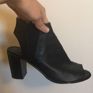 Steve Madden open-toe booties