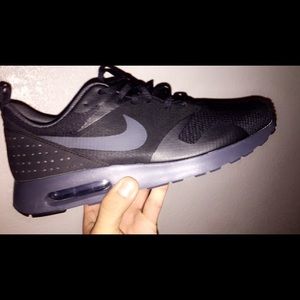 All. Black low top Maxes