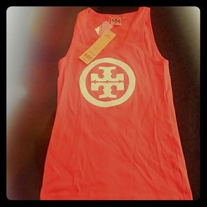 Torry Burch sequined logo tank
