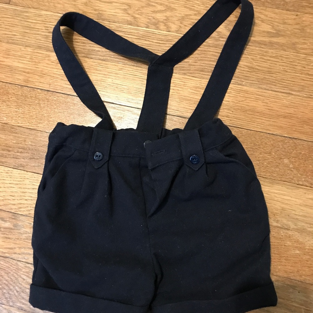 Toddler dress shorts/suspenders