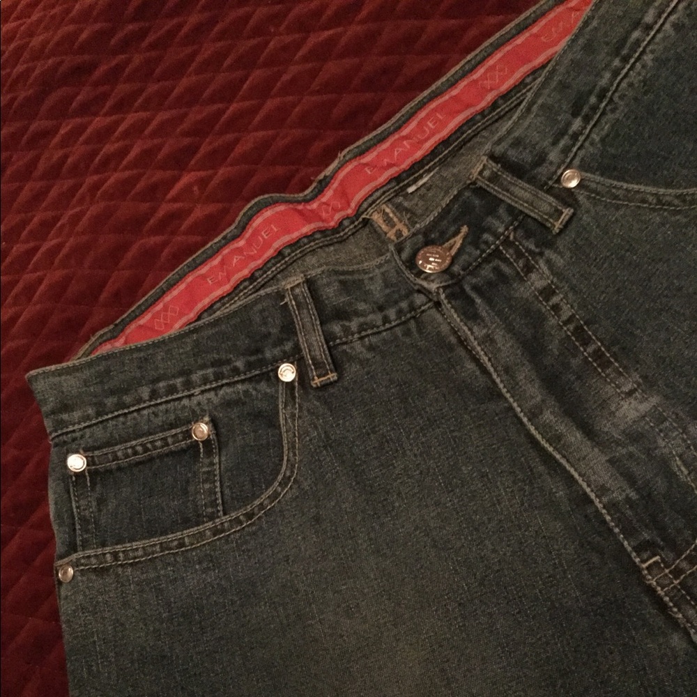 👖 EMANUEL JEANS 32 X 29 PRELOVED PREWORN