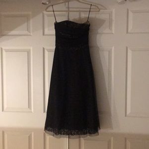 BCBG size 2 strapless occasion dress