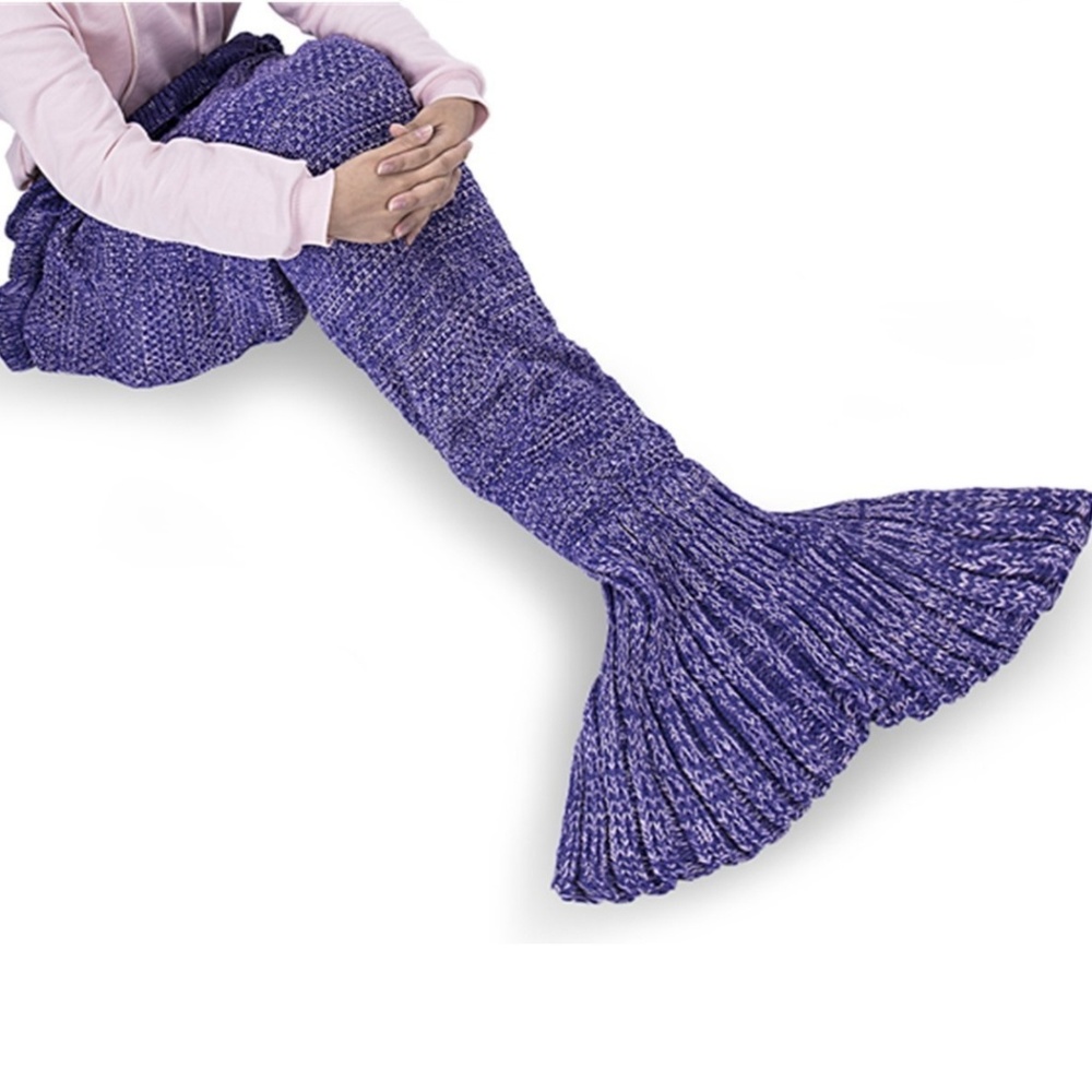 New purple mermaid blanket for kid