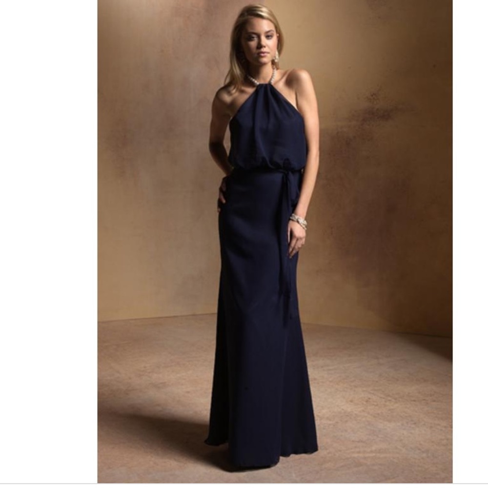 Alvina Valenta halter gown