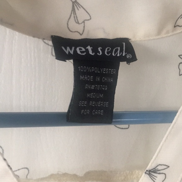 Cute sheer tank top with pattern - Picture 4 of 4