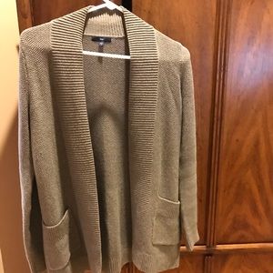 Tunic length sweater