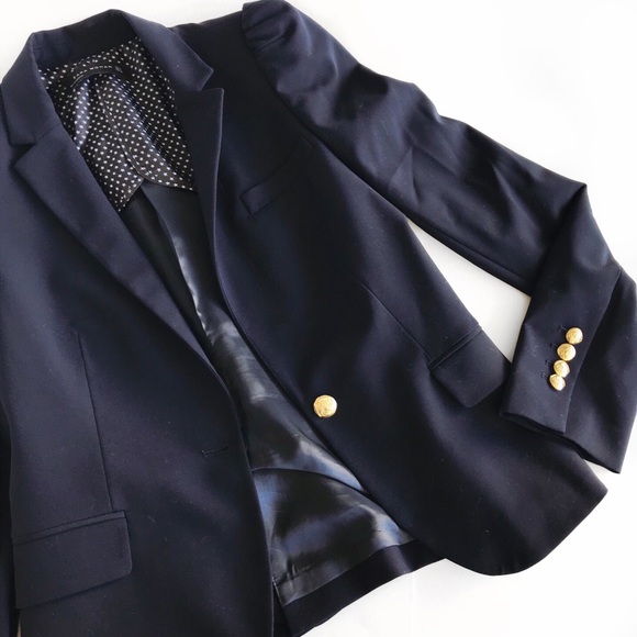 Zara Jackets & Blazers - Zara Navy Blazer