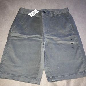 Boys gray golf shorts size 10