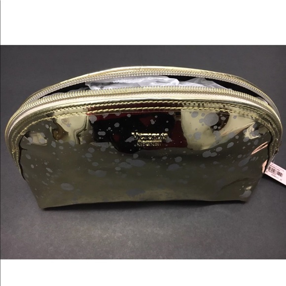 Victoria's Secret NEW! Bombshell Gold Beauty Bag - Picture 2 of 4