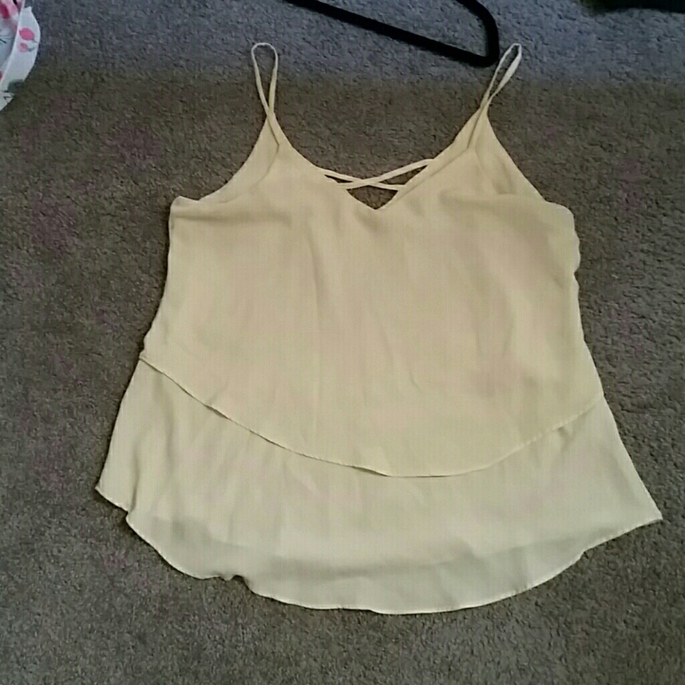Mustard tank top