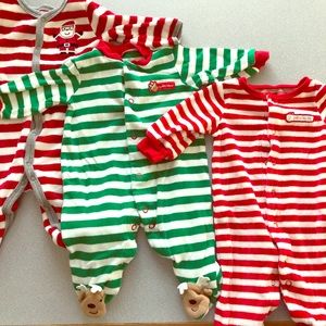 Carter’s set of 3 Christmas pajamas