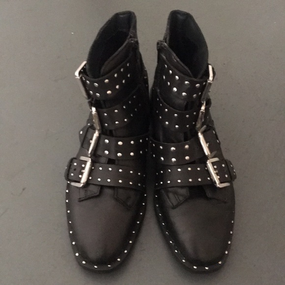 Topshop Shoes - Top shop studded booties
