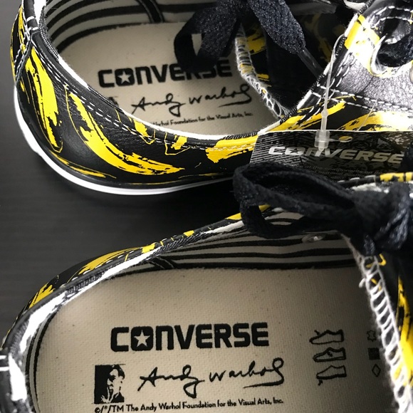 Converse Chuck Taylor Andy Warhol Banana Low Top - Picture 5 of 8
