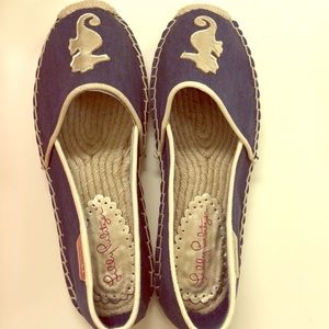 Lilly Pulitzer Size 9 Lia Espadrille Shoes