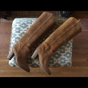 Isabel Marant Suede Delphi’s Knee High Boot