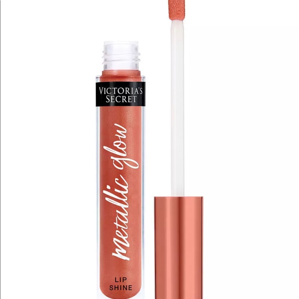 Victoria's Secret Metallic Glow Lip Shine Rose Gld