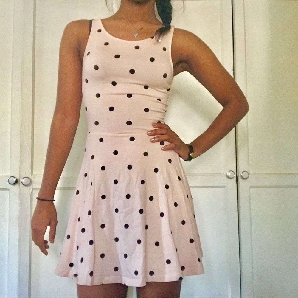 H&M polka dot dress