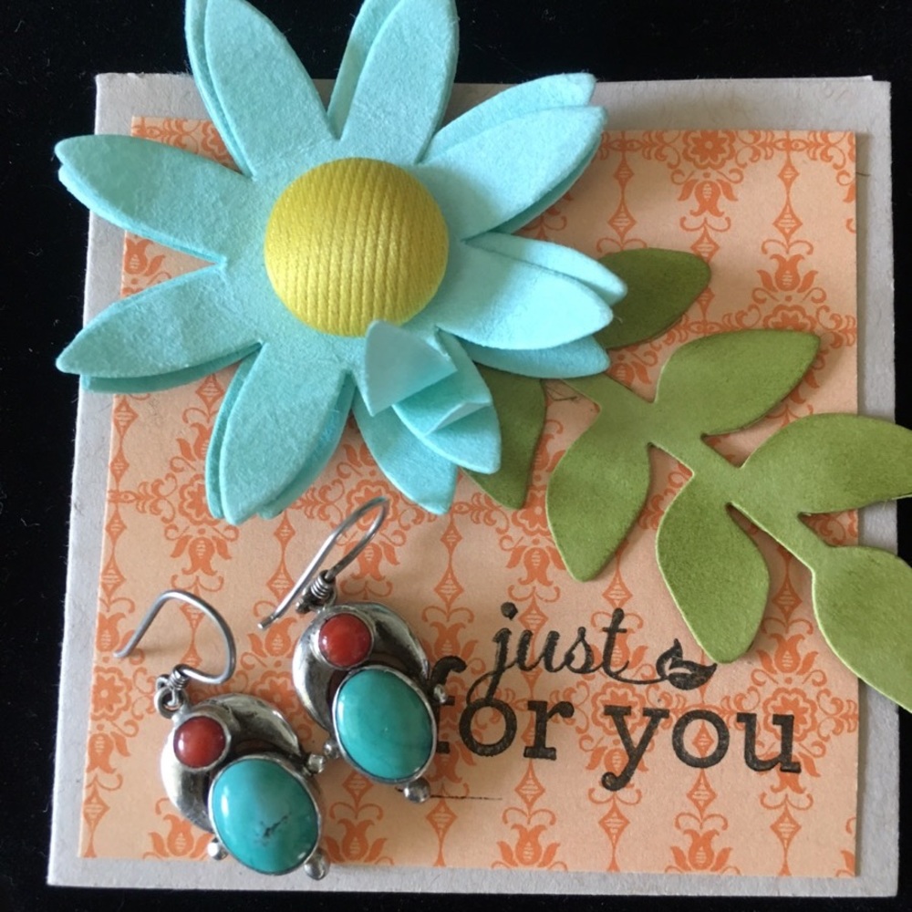 Turquoise earrings