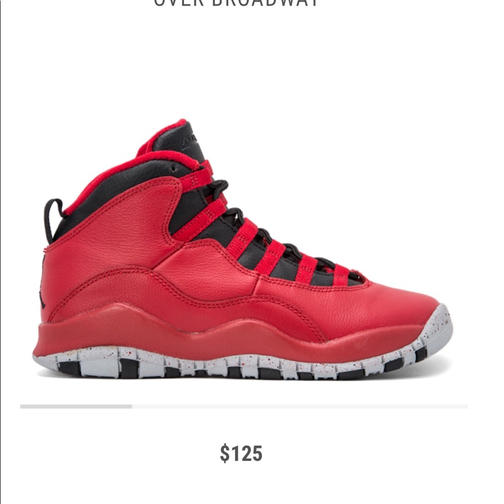 Air Jordan 10 Retro “Bulls Over Broadway” size 5.5