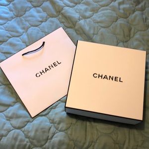 Chanel box and bag
