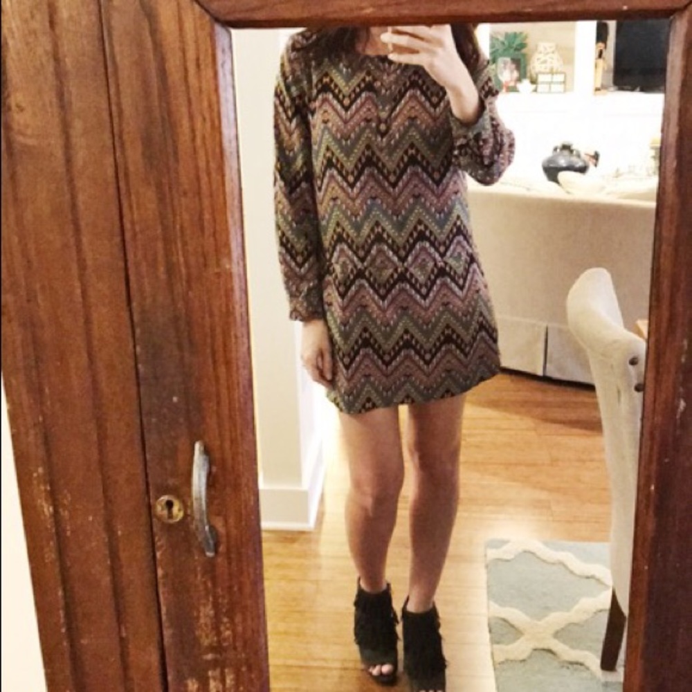 Geometric pattern dress/tunic