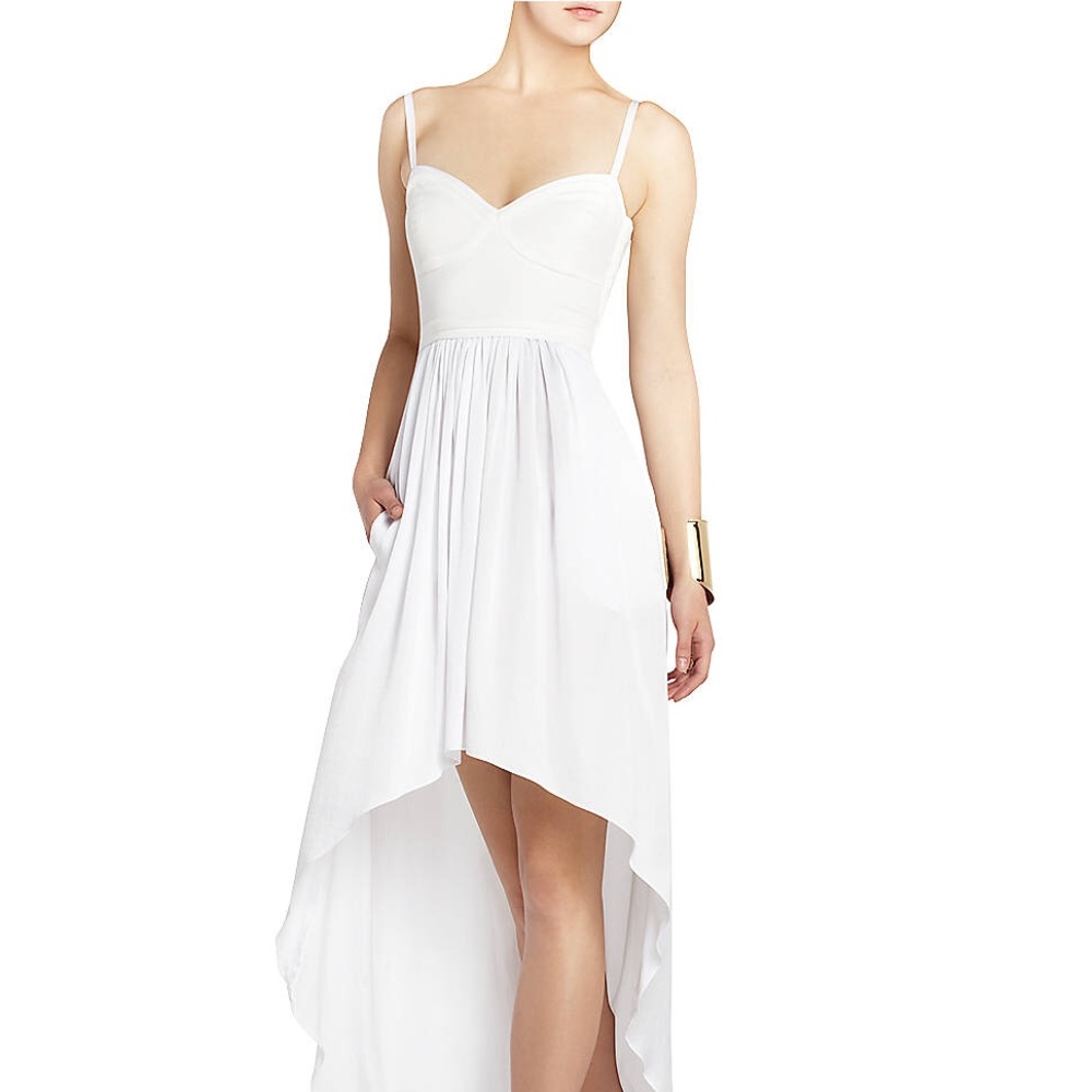 BCBG MAXAZRIA Annamae Bustier-Style Evening Dress