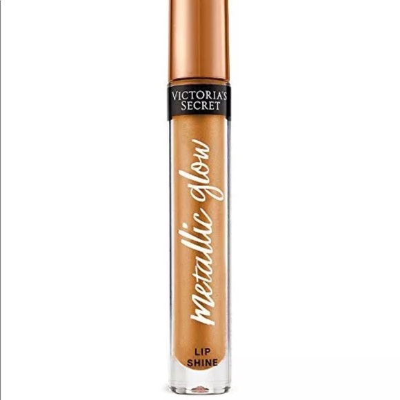 Victoria's Secret Metallic Glow Lip Shine 24K Gold - Picture 2 of 3