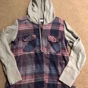 Columbia flannel size small