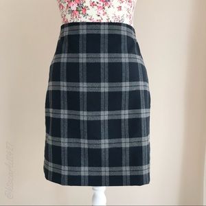Banana Republic Plaid Skirt