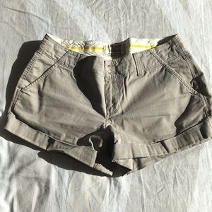 Old Navy Gray Khaki Shorts