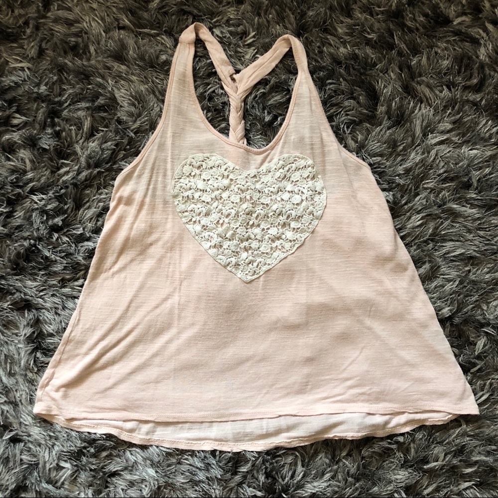 Blush Pink Racerback Tank - Picture 2 of 7