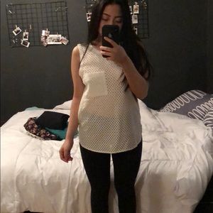 White sporty chic too Banana Republic