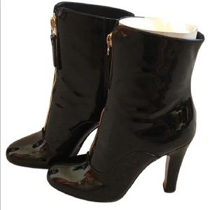 Valentino Black Patent Boots
