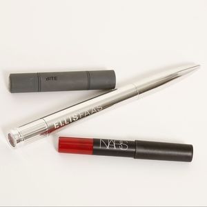 Red lip kit Ellis Faas, Bite and NARS 3 Piece Lip