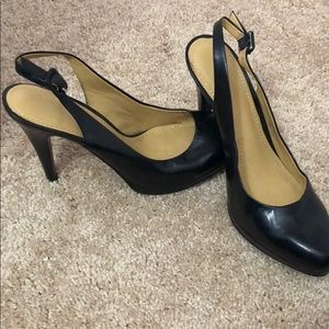 Nine West slingback heels