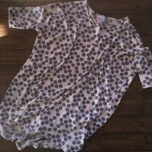 Polka Dot Quarter Sleeve Shirt-Very Loved