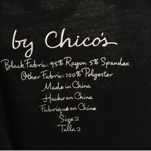 Black and Red Pattern Tunic Top - Picture 4 of 6