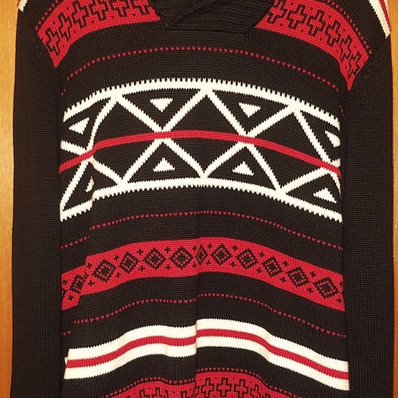 Chaps Shawl Collar Sweater New With Tag $80 Large - Picture 3 of 4