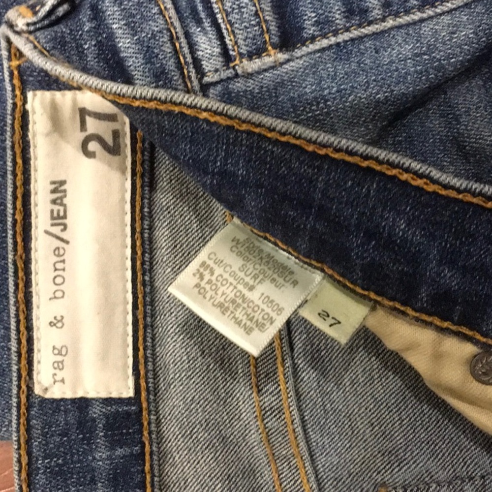 SOLD Rag & Bone skinny size 27 - Picture 2 of 5